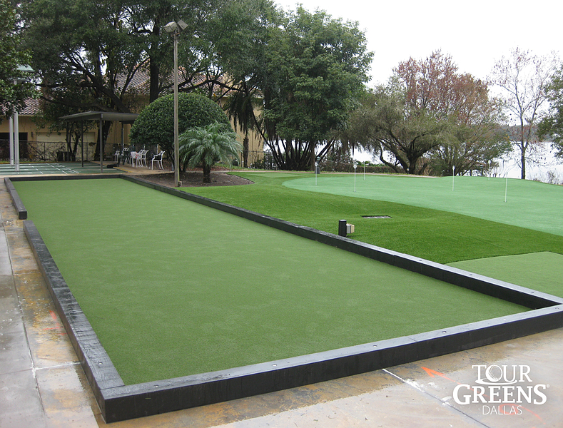 Artificial Grass Bocce Courts