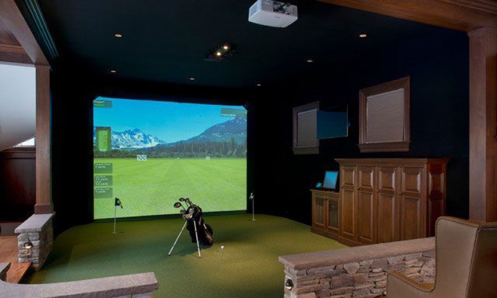 Recent Golf Simulator Room Builds project 4 in Dallas