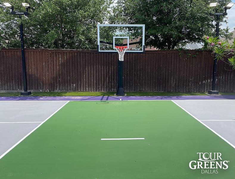 Hard court surface options for DFW properties