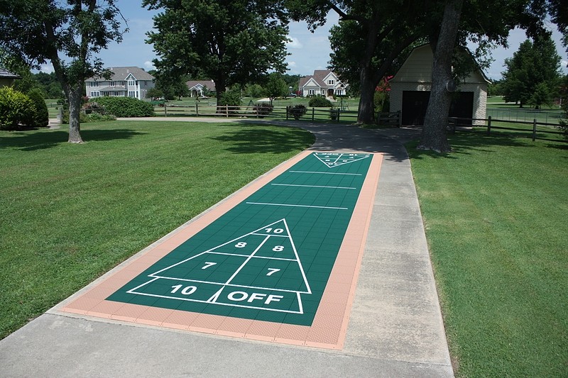 Ultra Base Shuffleboard Court