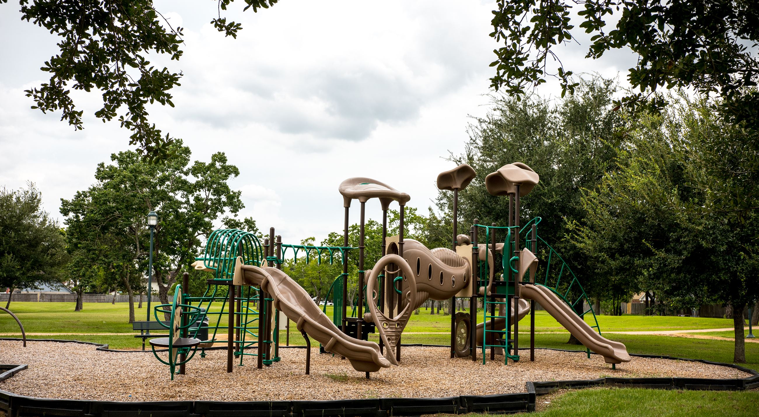 Basketball Court in Backyard