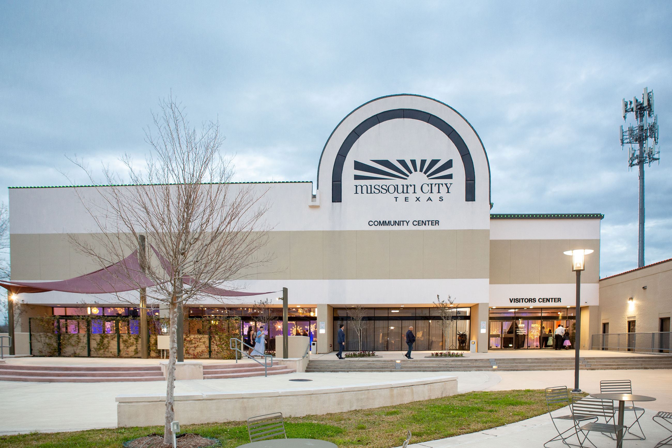 Basketball Court with MegaSlam Hoop