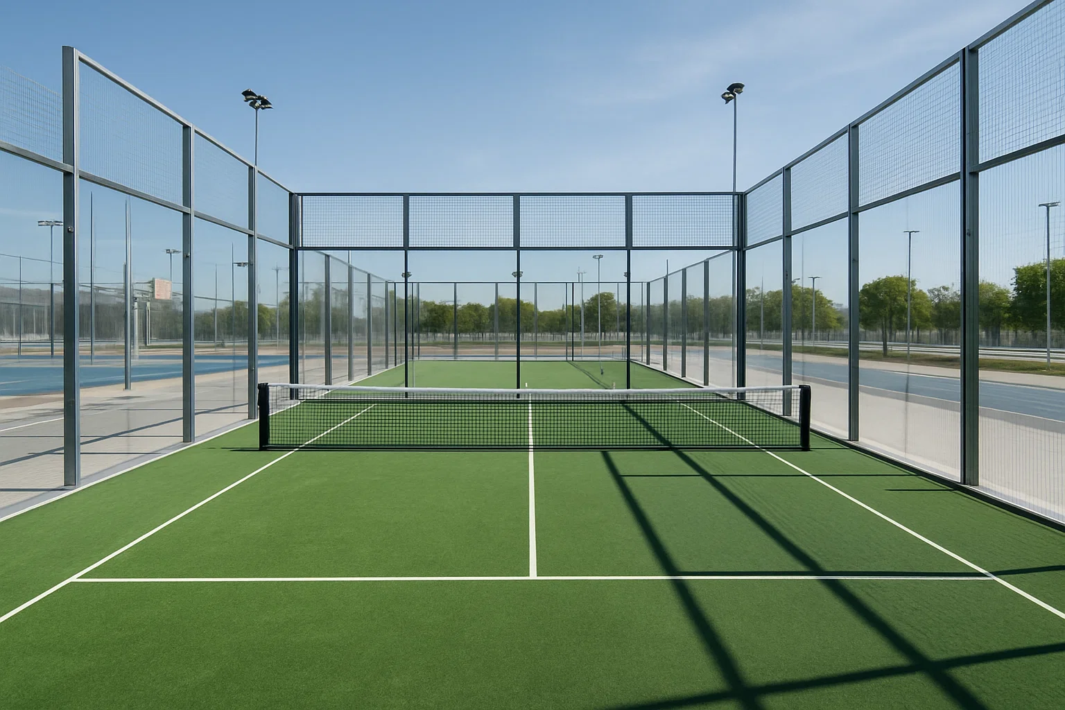 Padel Courts project by Tour Greens Dallas